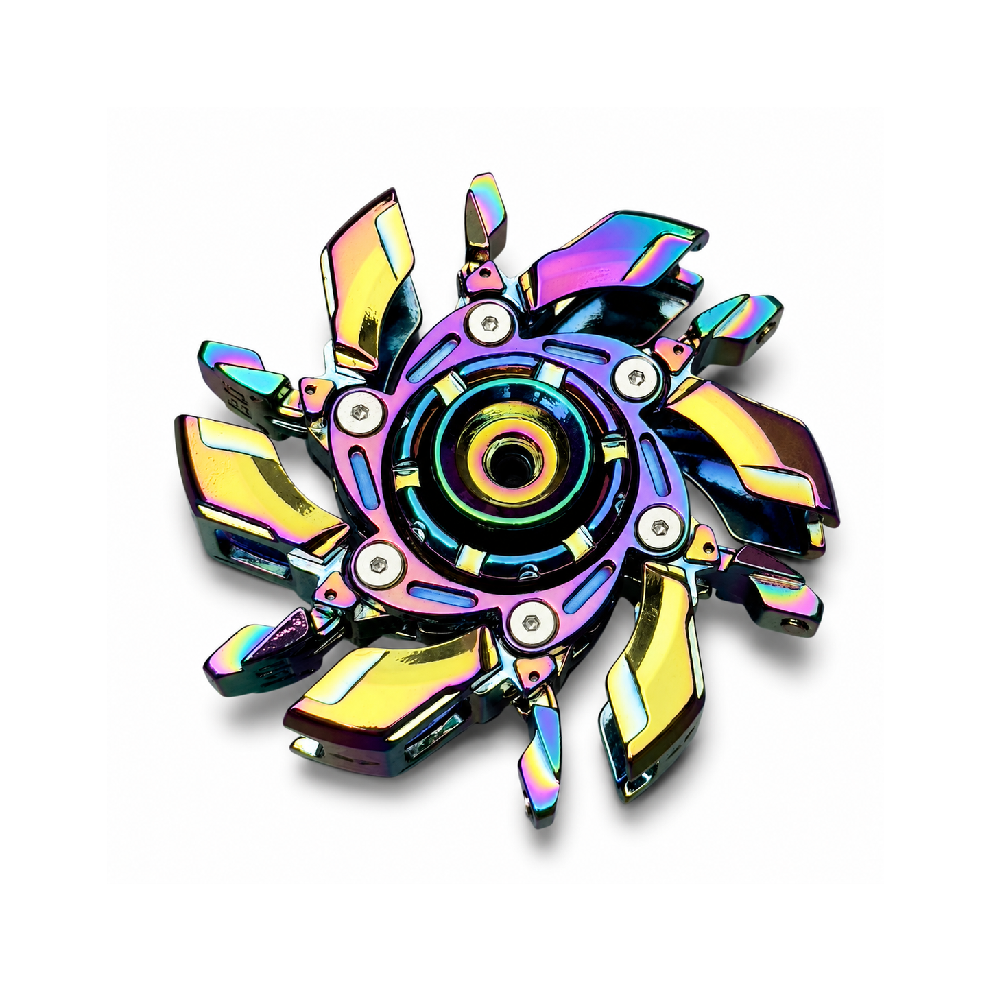 Steampunk Mechanical Gear Fidget Spinner - Brass Metal EDC Spinner & Linkage Decompression Toy