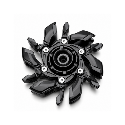 Steampunk Mechanical Gear Fidget Spinner - Brass Metal EDC Spinner & Linkage Decompression Toy