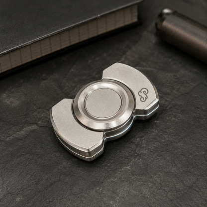 Premium Metal Mechanical Fidget Toy - Executive Office Desk Gear & Slim Anti-Anxiety Tactile Clicker