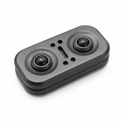 Cyberpunk Evil Eye Magnetic Fidget Slider - Metal Cat Eye EDC Push Card Toy for Stress Relief
