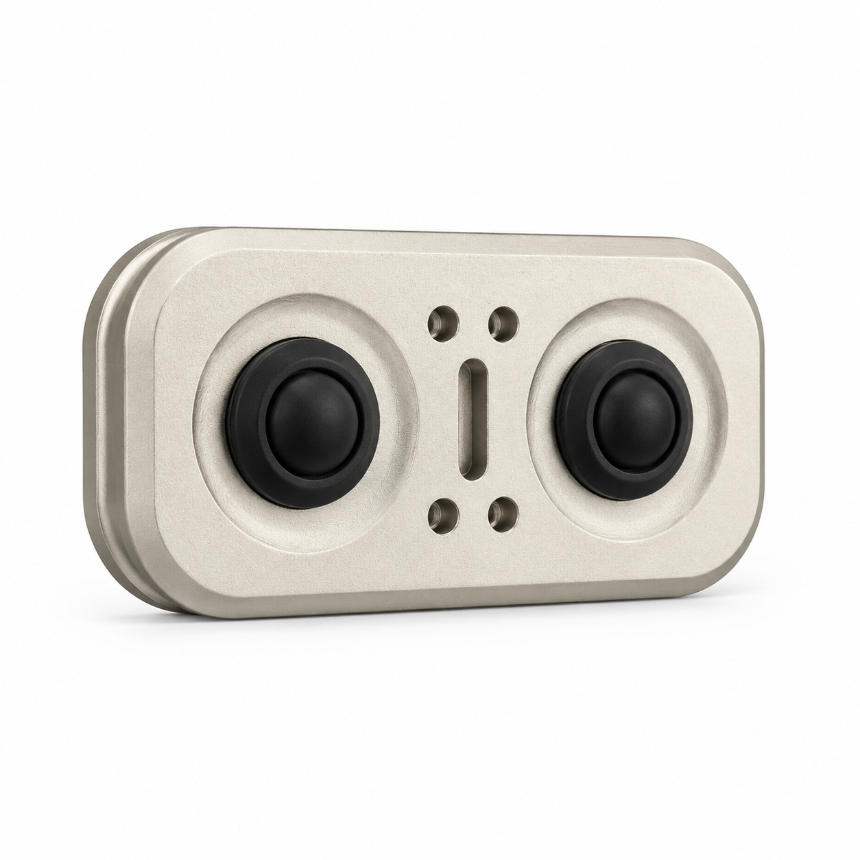 Cyberpunk Evil Eye Magnetic Fidget Slider - Metal Cat Eye EDC Push Card Toy for Stress Relief