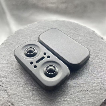 Cyberpunk Evil Eye Magnetic Fidget Slider - Metal Cat Eye EDC Push Card Toy for Stress Relief