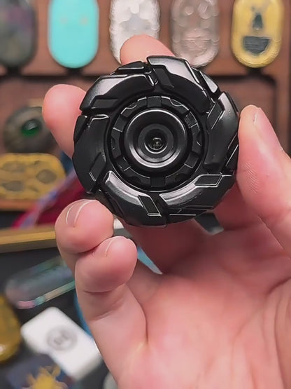 Steampunk Mechanical Gear Fidget Spinner - Brass Metal EDC Spinner & Linkage Decompression Toy